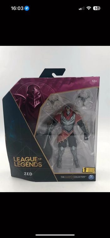 Figurine league of legend Zed Spin Master Neuf