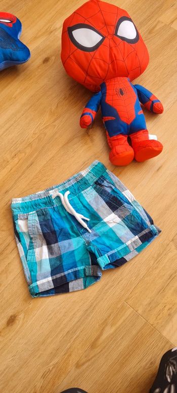 short bleu
