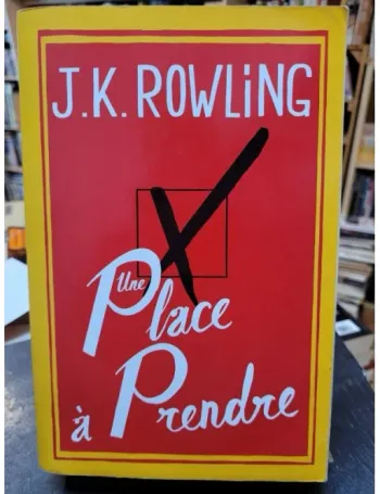 livre Une Place À Prendre Rowling J.K. en tres bon etat ref EC