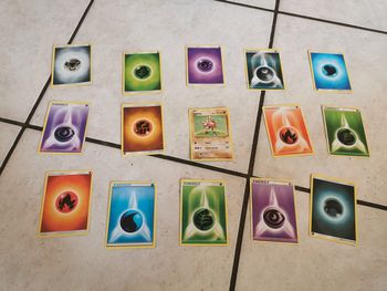 Lot de cartes Pokémon brillante tygnon