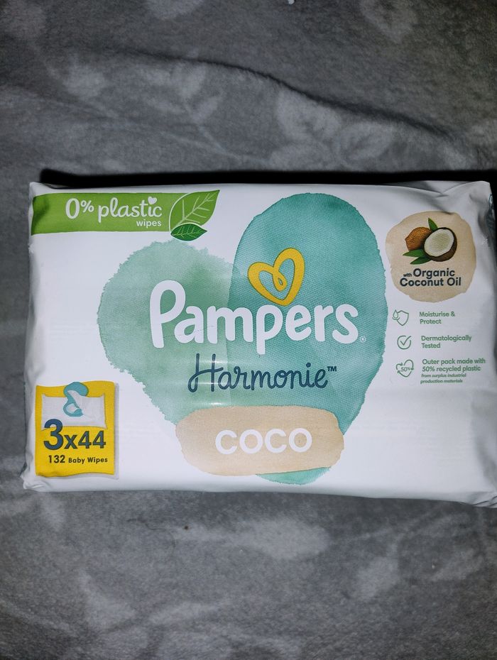 Lot de lingettes Pampers harmonie - photo numéro 3