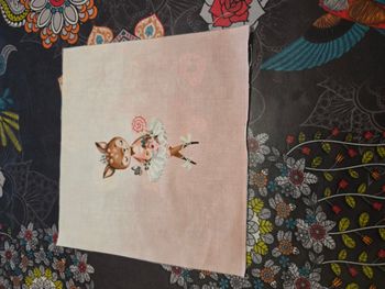 Petit panneau biche danseuse