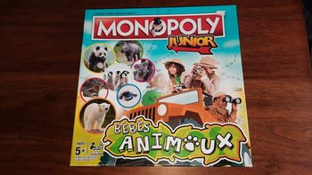 Monopoly junior bébés animaux