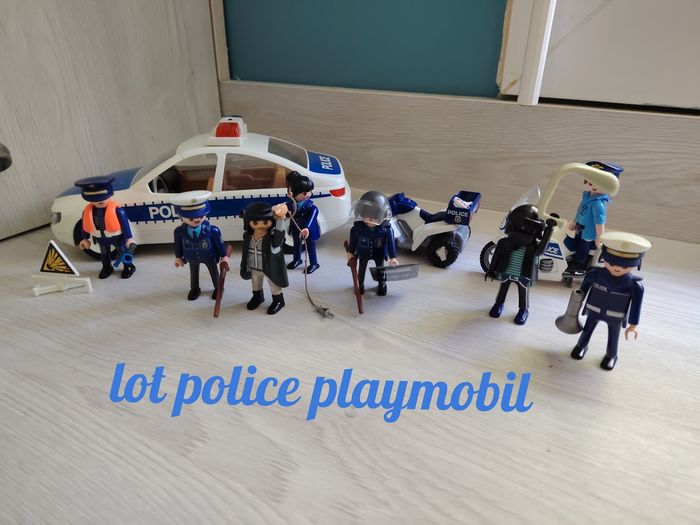 Lot playmobil police