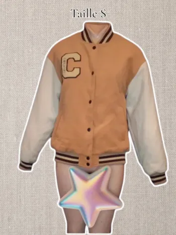 Blusson teddy California - Beige - Jennyfer - Taille S