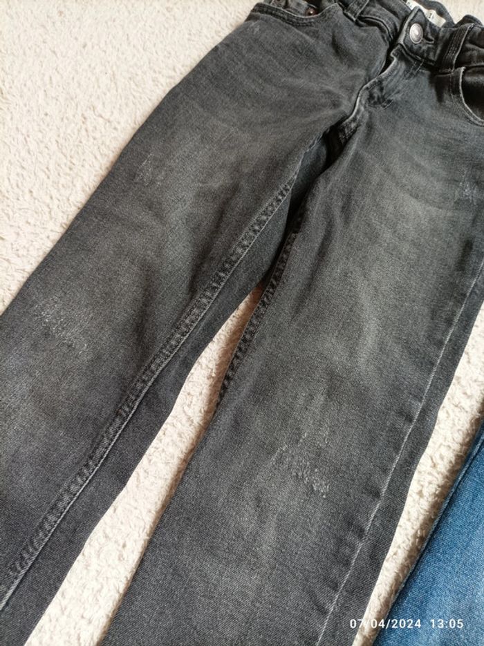 2 jeans slim garçon 8 ans - photo numéro 7