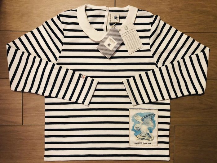 Marinière Deyrolle X Petit bateau T-12 ans - photo numéro 2