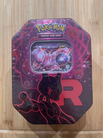 Pokémon : Boîte Team Rocket – Mewtwo-ex du JCC Pokémon (1 Carte Promo Brillante et 4 boosters)