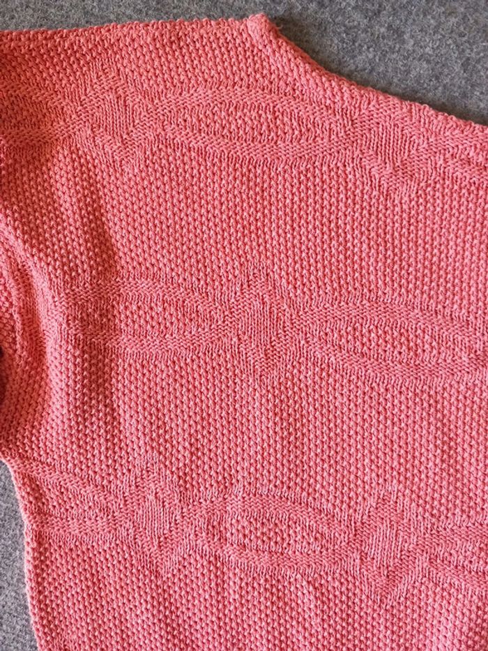 Tunique saumon T40 coton acrylique - photo numéro 4