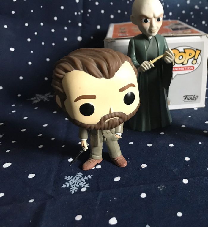 Lot de 3 figurines Harry Potter 2 Funko Pop et 1 figurine Voldemort - photo numéro 3