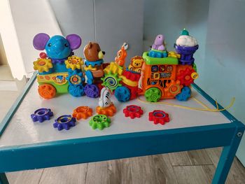 Super train à engrenages magiques