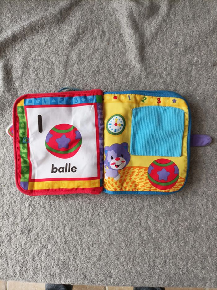 livre en tissu musical fisher price - photo numéro 2