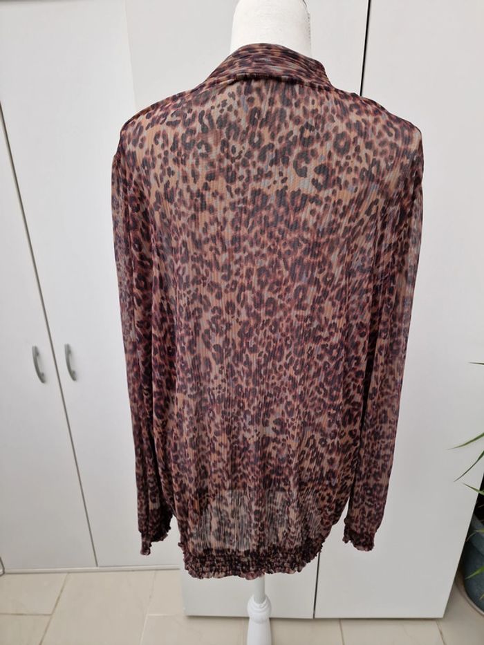 Blouse Léopard Transparente - photo numéro 4