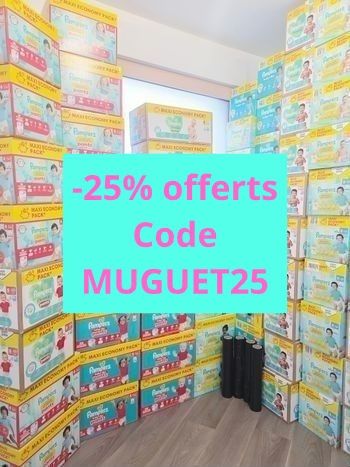 Pampers Toutes tailles à retrouver dans mon profil
