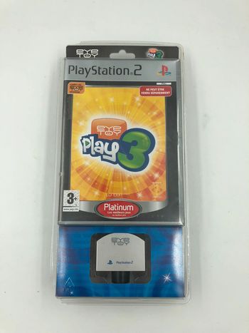 Eye Toy Play 3 + caméra Blister Rigide neuf sur console PS2