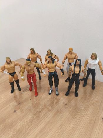 Lot figurines WWE catcheur