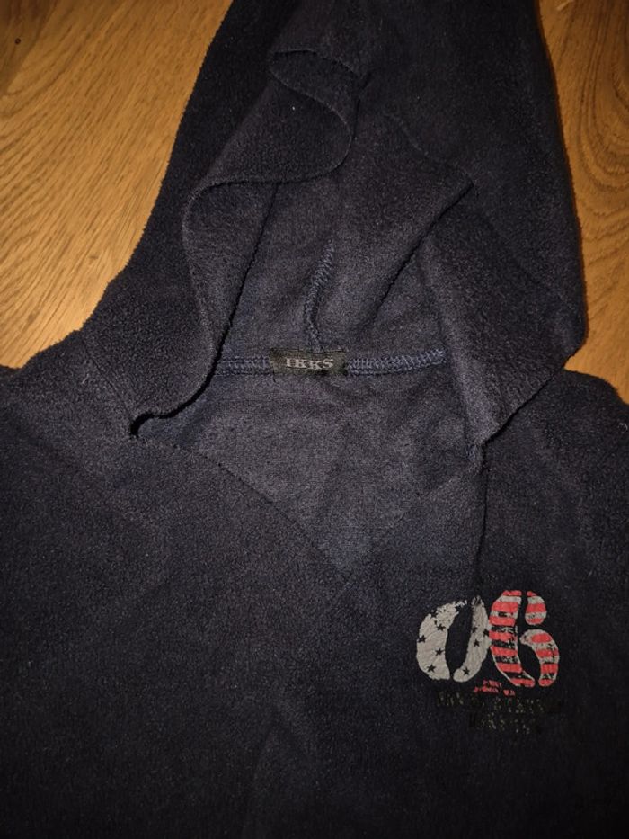 Robe de chambre polaire marine taille 4 ans - photo numéro 3