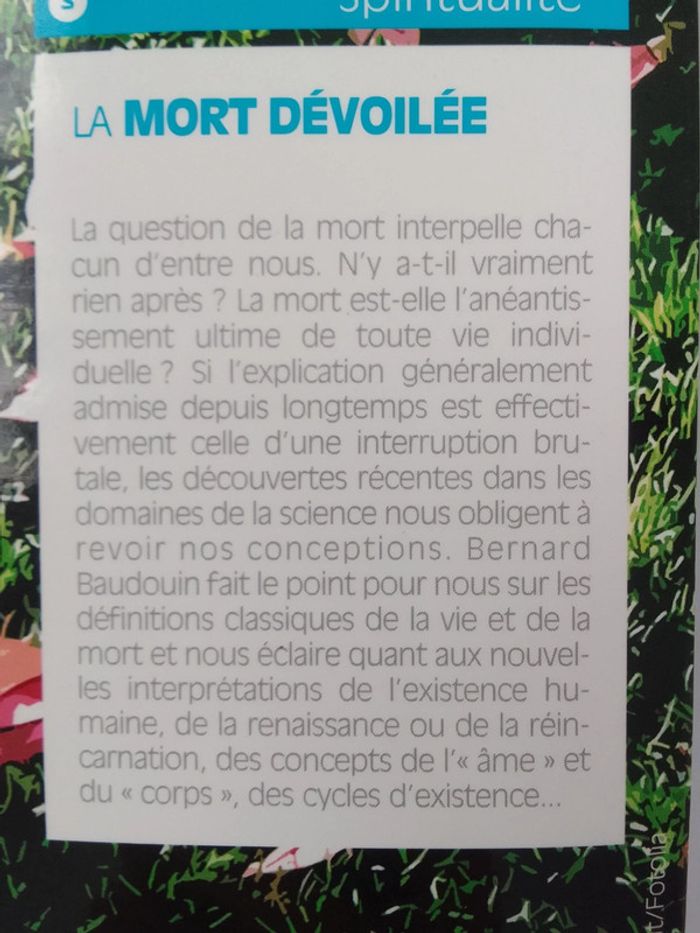 Bernard Baudouin - La mort dévoilée - photo numéro 3