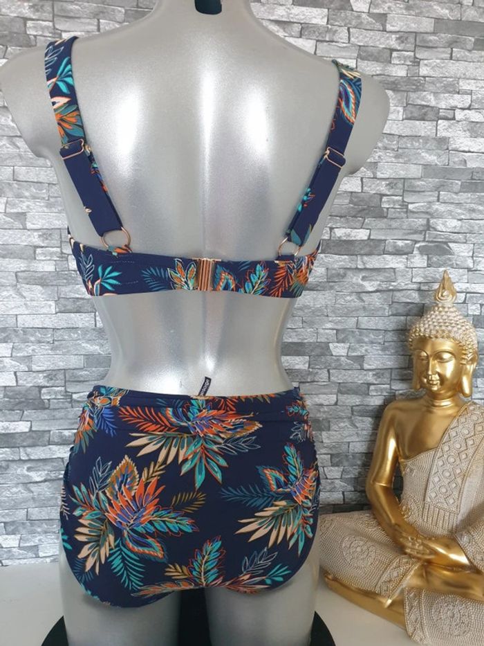 Maillot de bain fleuri T38/105G - photo numéro 3