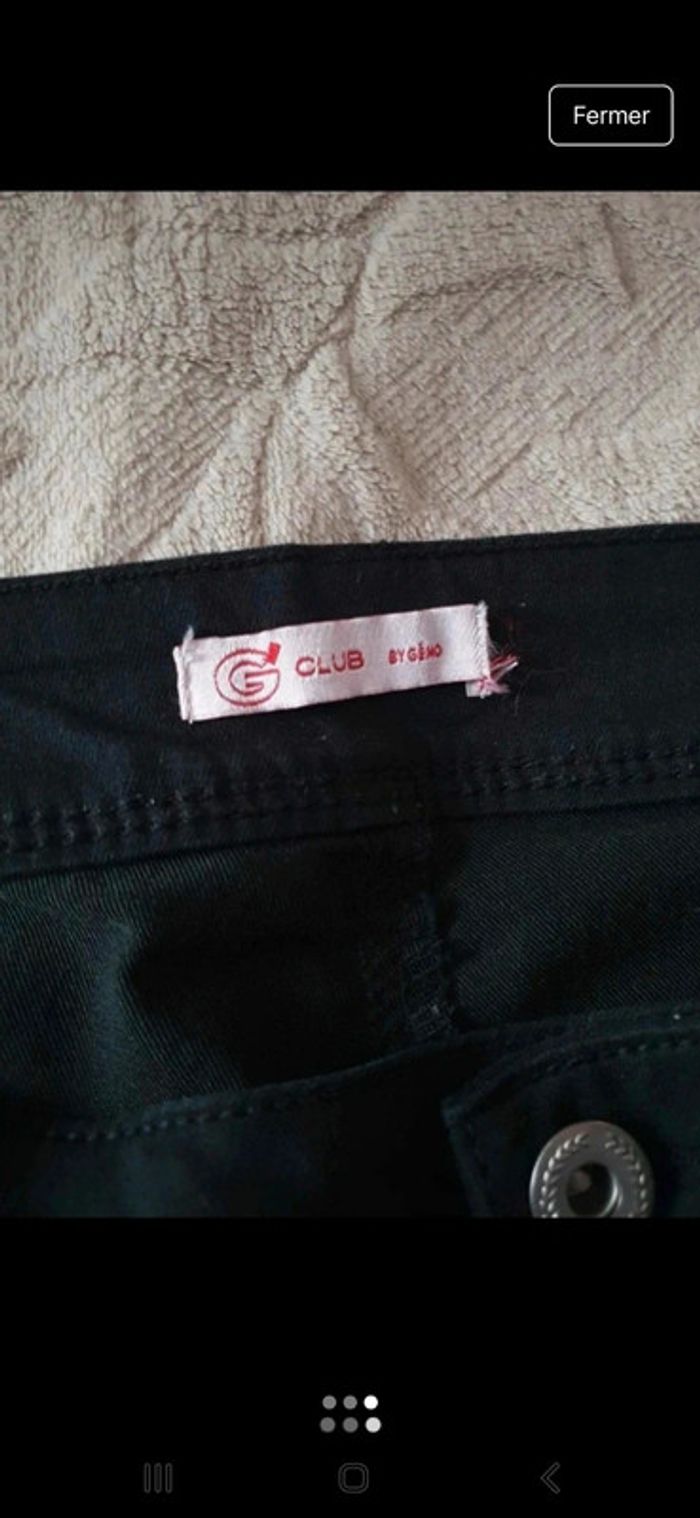 Pantalon slim noir - photo numéro 3