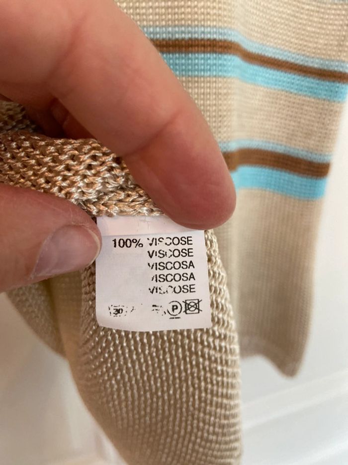 Top sans manches en viscose Gérard Darel taille 3 (42) - photo numéro 8