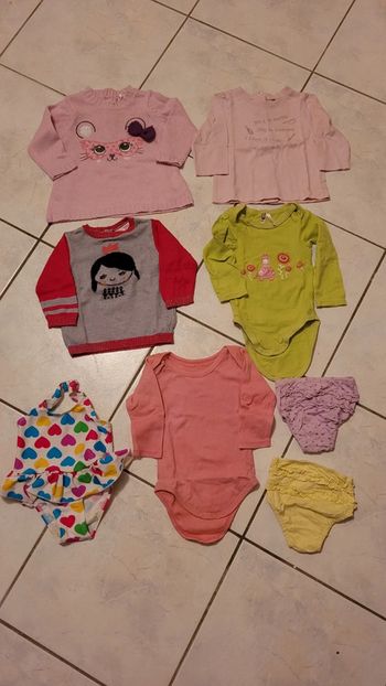 Lot 6 mois fille