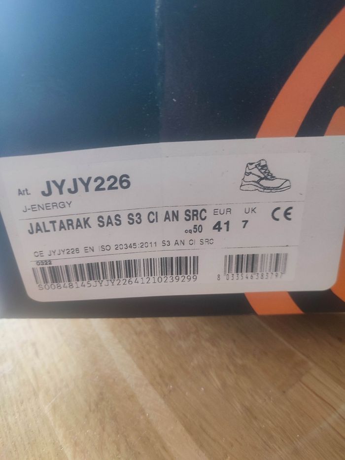 Chaussures de sécurité montante - photo numéro 7
