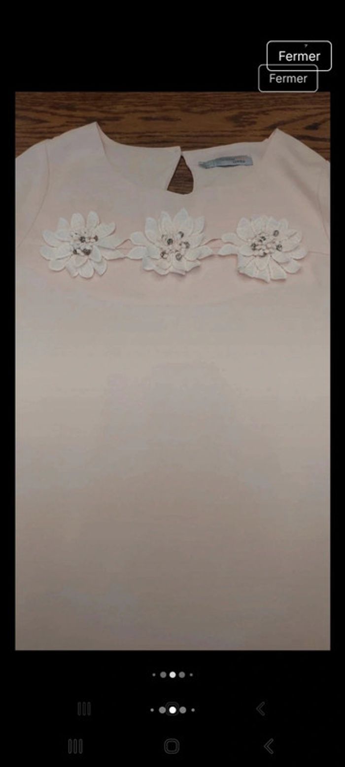 Blouse rose Quinze heure trente Paris taille S - photo numéro 17