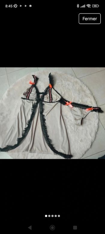 Ensemble lingerie soleil sucré très bon état 