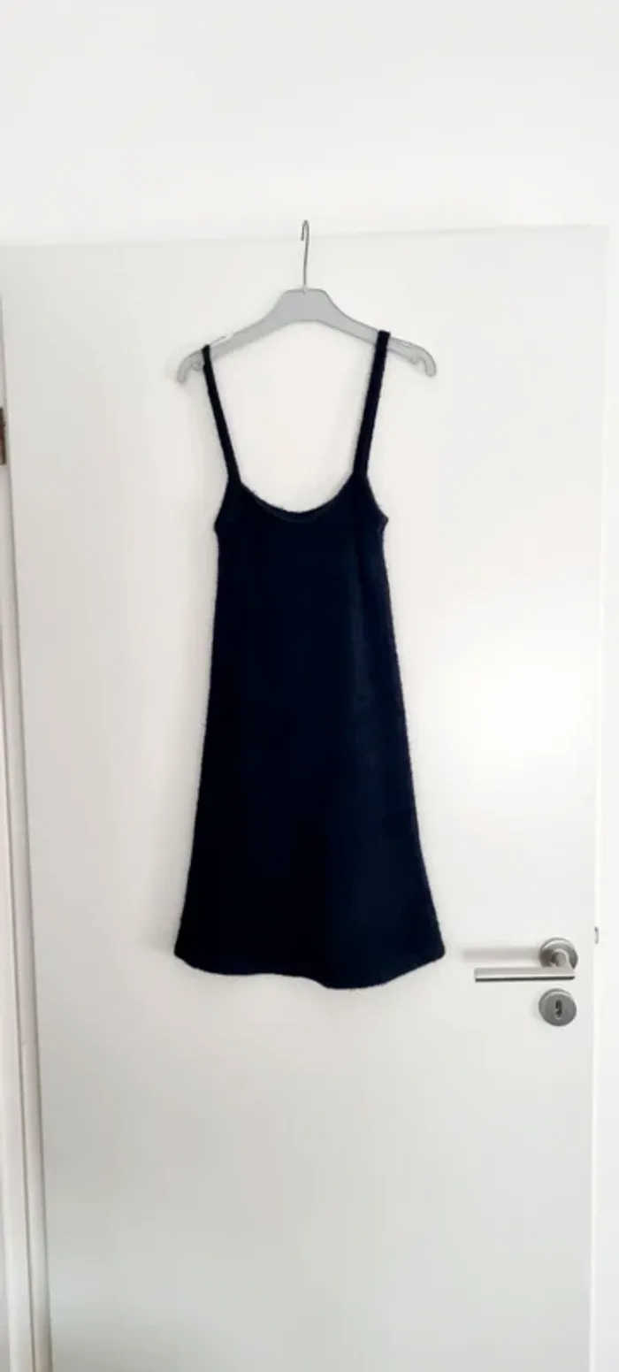 Ensemble Robe et gilet moumoute noir 36 asos - photo numéro 9