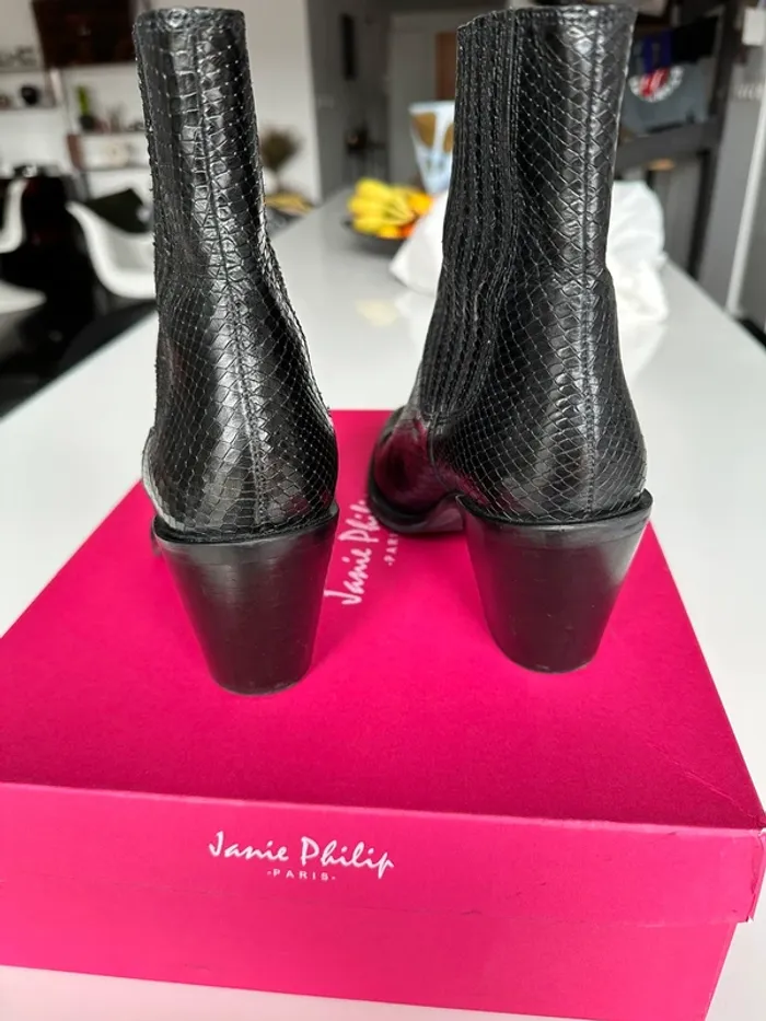 Bottines noire janie Philip - photo numéro 3