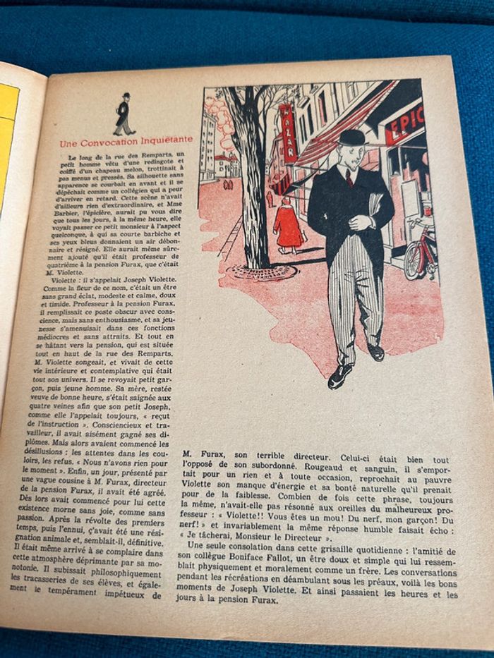 Livre cahier ancien Pension Furax Roger Roux Pierre Probst éditions du puits Pelu album - photo numéro 5