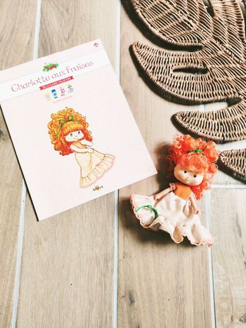 🍓Poupée Charlotte aux fraises n°42 Sorbet passion avec son livret fascicule collection Altaya