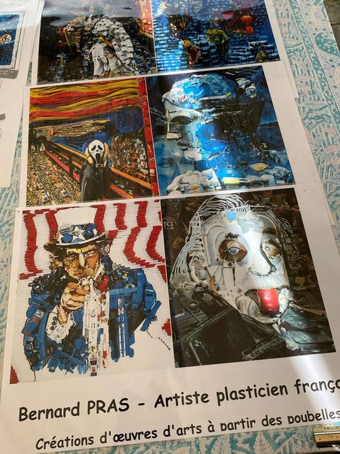 Lot d’affichage art plastique - photo numéro 2