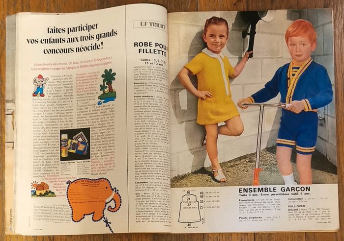 Ancien magazine Clair foyer 1969 N°183 vintage - photo numéro 4