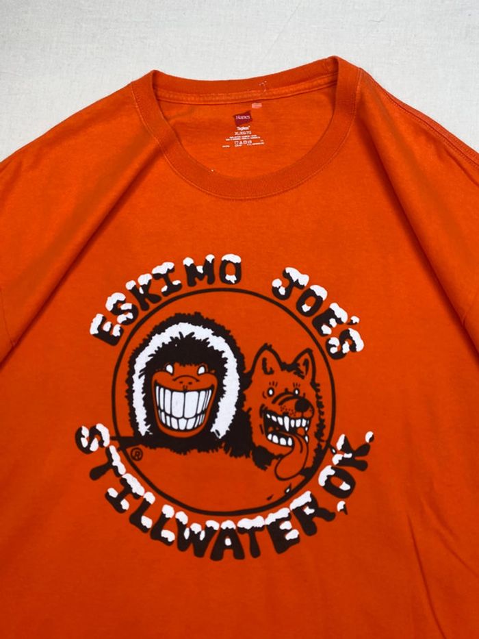 T-shirt imprimé sport USA, homme, été,Orange, XL - photo numéro 2
