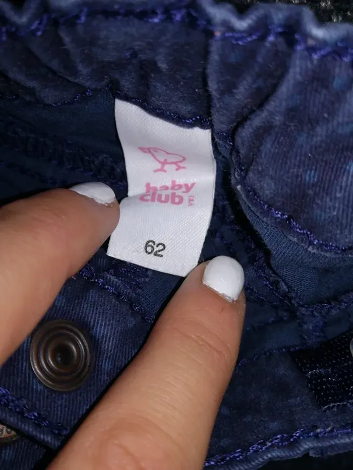 Joli ensemble été, jean et tee-shirt, bébé fille, 9mois - photo numéro 8