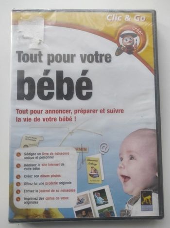 Logiciel Tout pour votre bébé Neuf