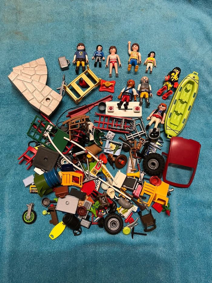 Gros lot de Playmobil en vrac TBE