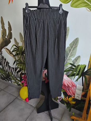 Pantalon rayé amisu M