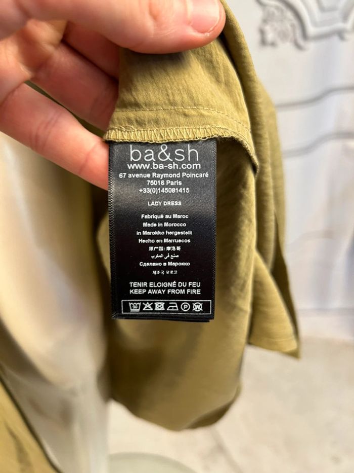 Robe longue Kaki Lara Ba&sh T1 / S neuve - photo numéro 4