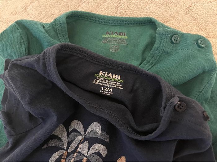 Lot de 4 t-shirt manches courtes Kiabi - 12 mois - photo numéro 6