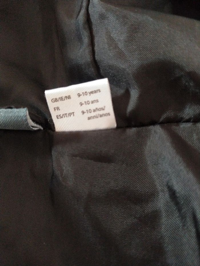 manteau doudoune noir pepperts 9-10 ans - photo numéro 5