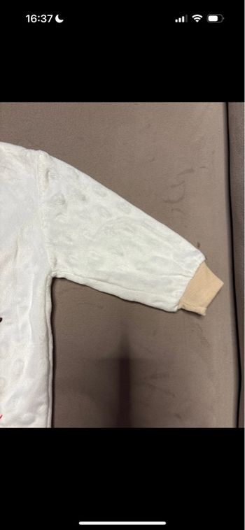 Pyjama Grenouillère Blanc - Taille 0 naissance