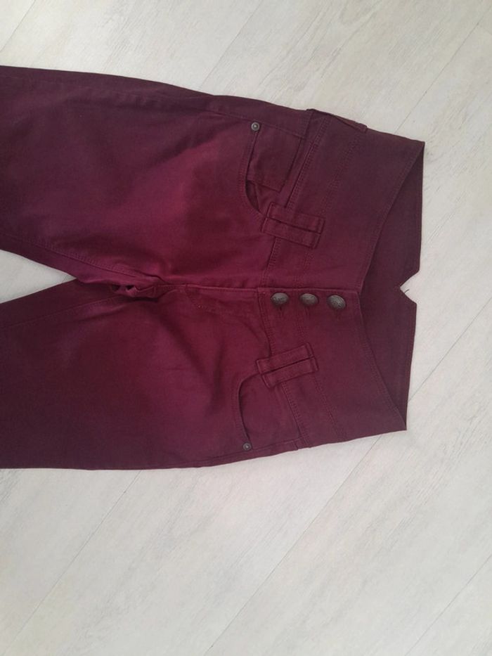 Pantalon slim taille haute Cache Cache - photo numéro 2