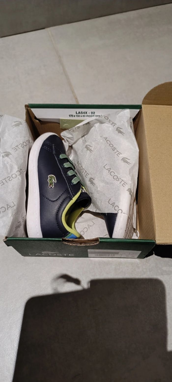 basket cuir lacoste 22 - photo numéro 13