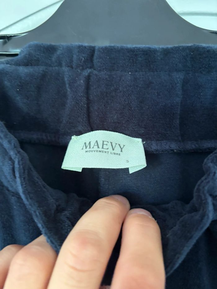 Pantalon velour maevy - photo numéro 5