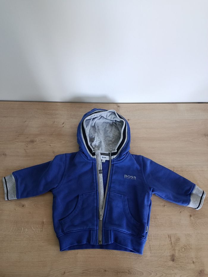 Sweat zippé à capuche Hugo Boss - photo numéro 5