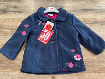 Veste polaire 6 mois Cutcy couture