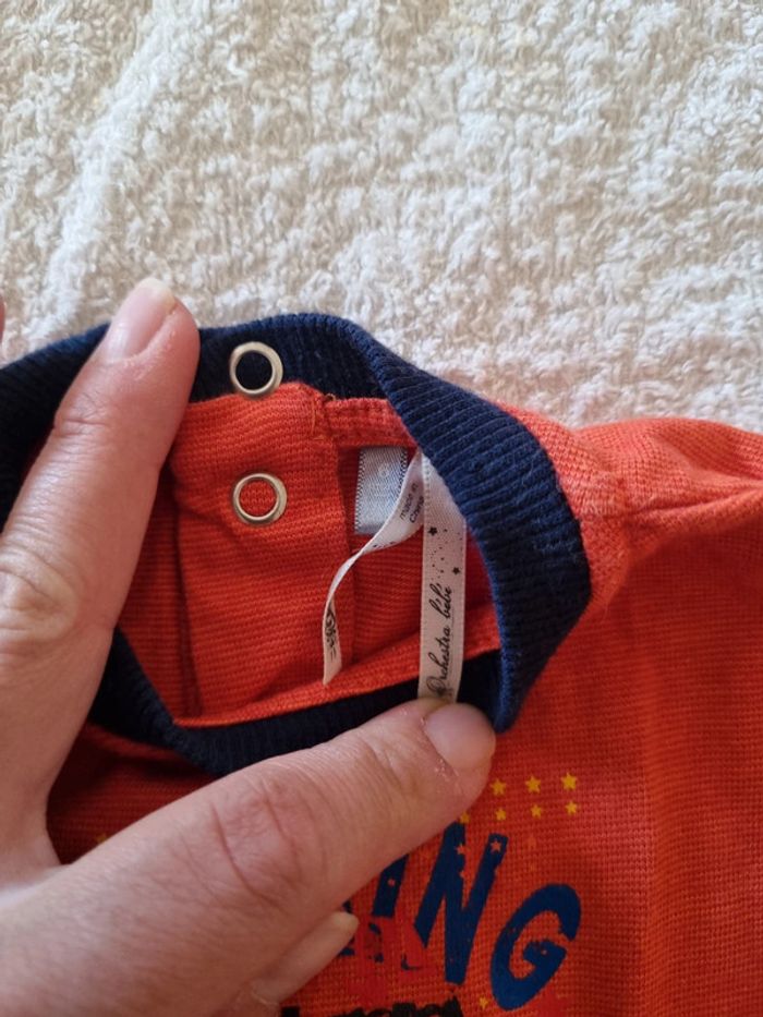 Tee-shirt orchestra orange - photo numéro 3